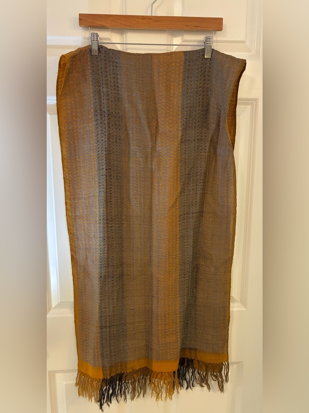 Neeru Kumar Silk & Wool Blend Shawl Scarf